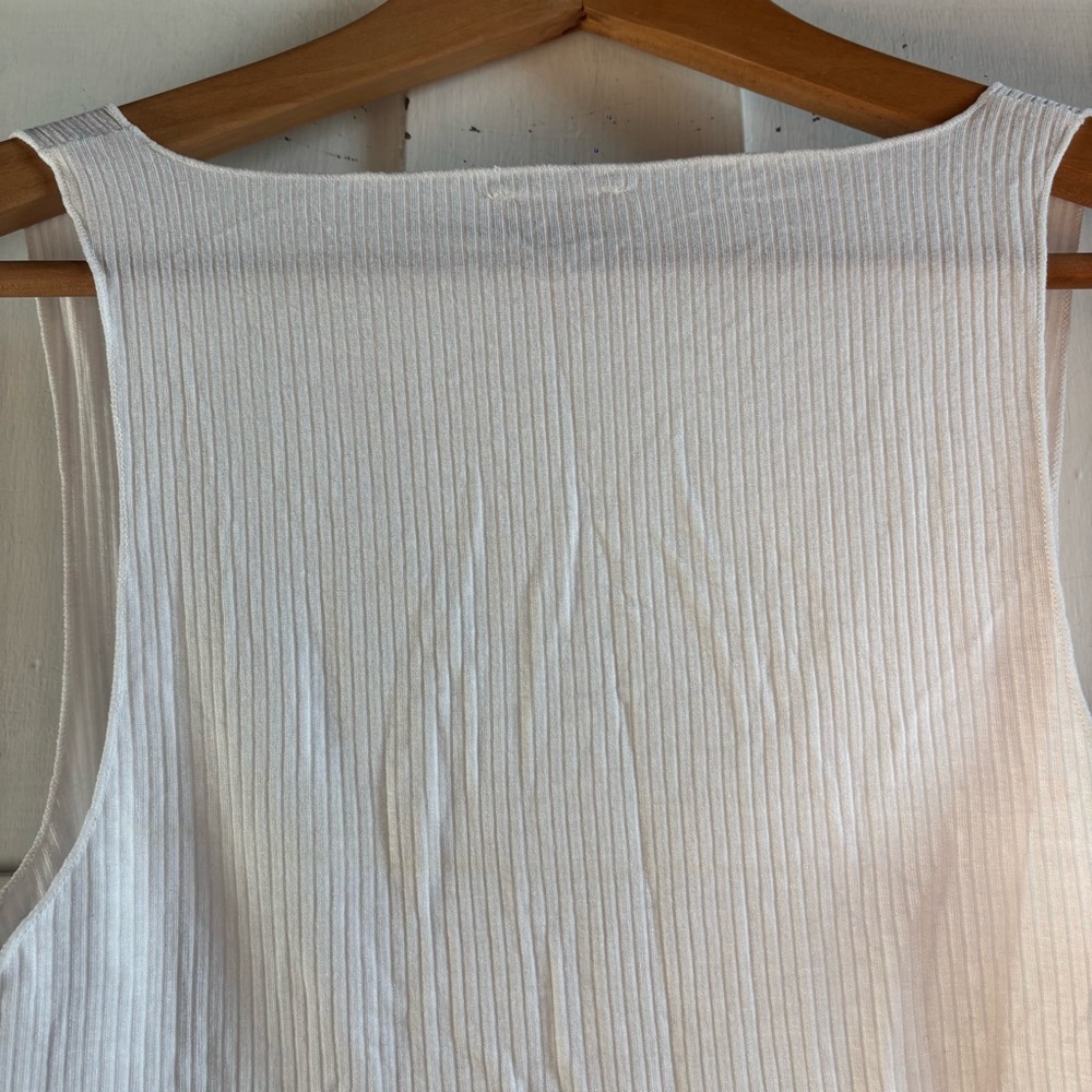 Free People Intimately White Ribbed Tank - Picture 6 of 6